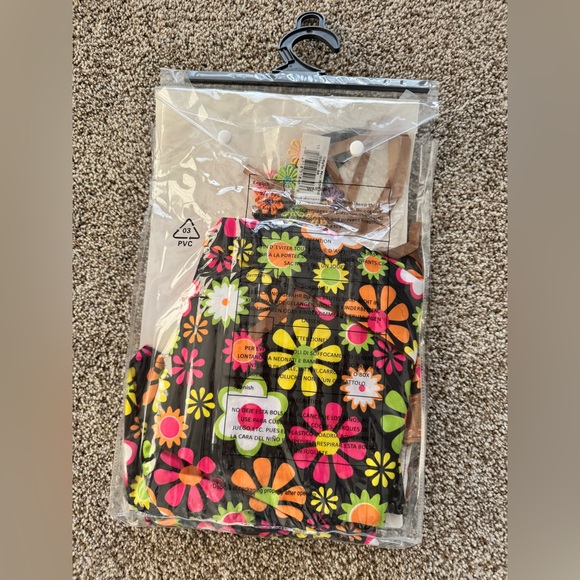 Leg Avenue Star Flower Floral Hippie Costume Dress & Headband• Med - Picture 2 of 2